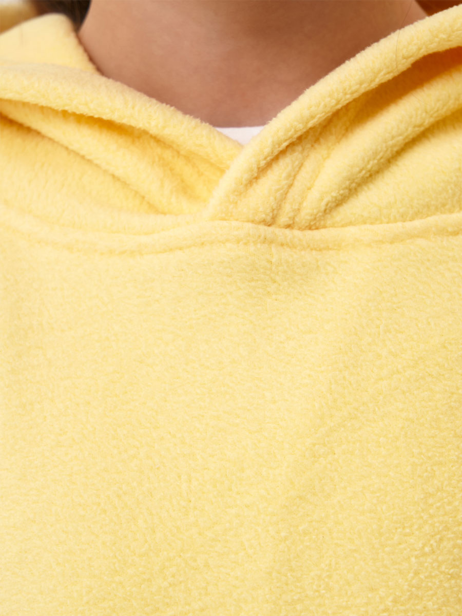 Толстовка детская 25534-498 флис желтый