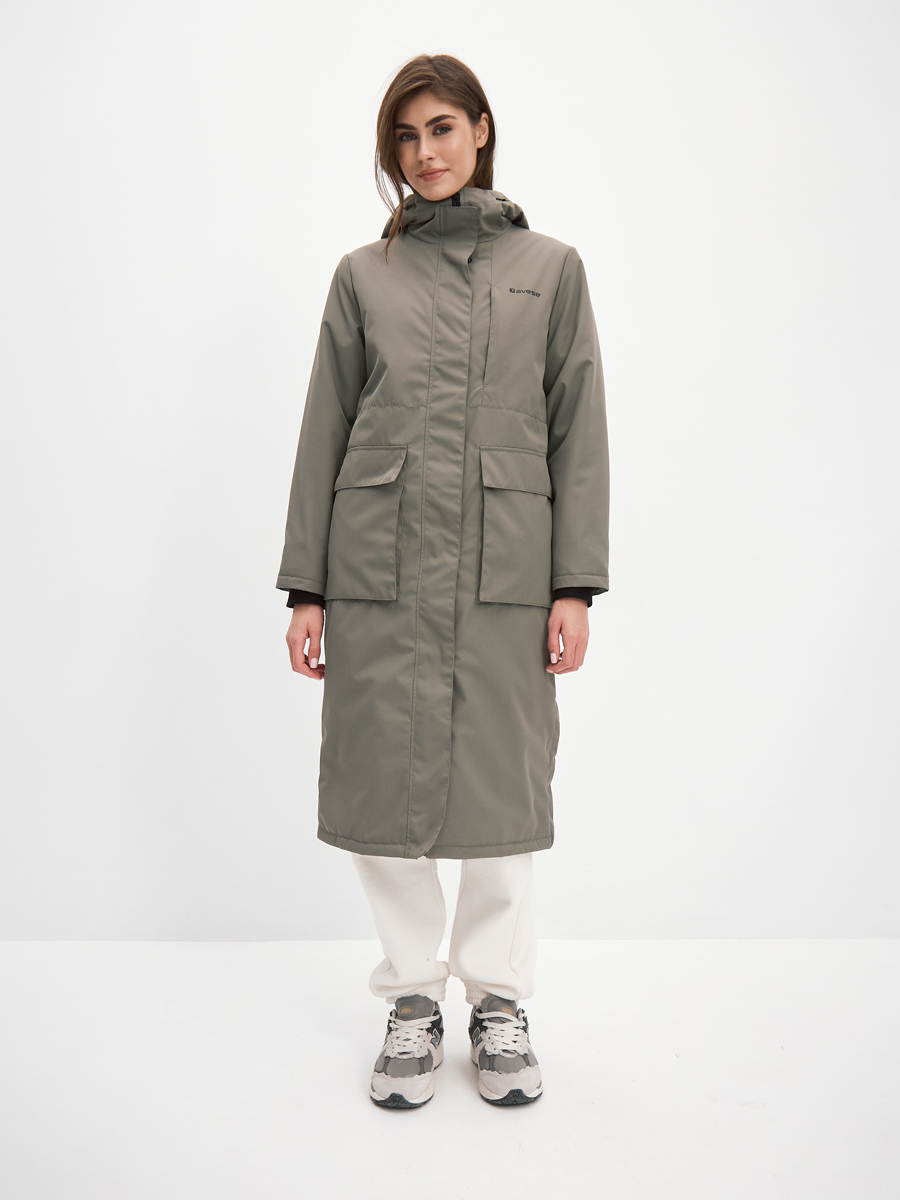 Плащ демисезонный 24272-469 антрацитовый