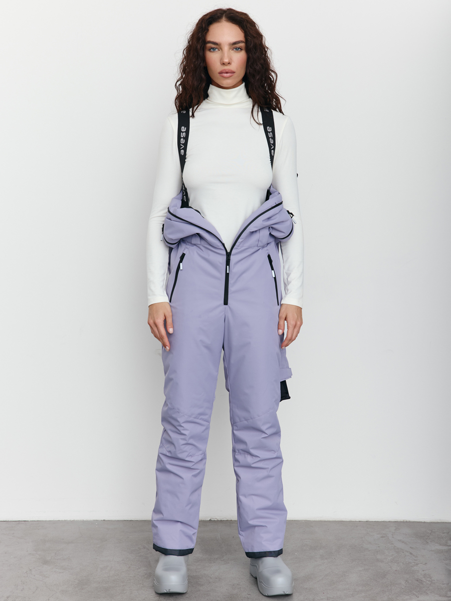 Комбинезон утепленный 23292-438 лавандовый