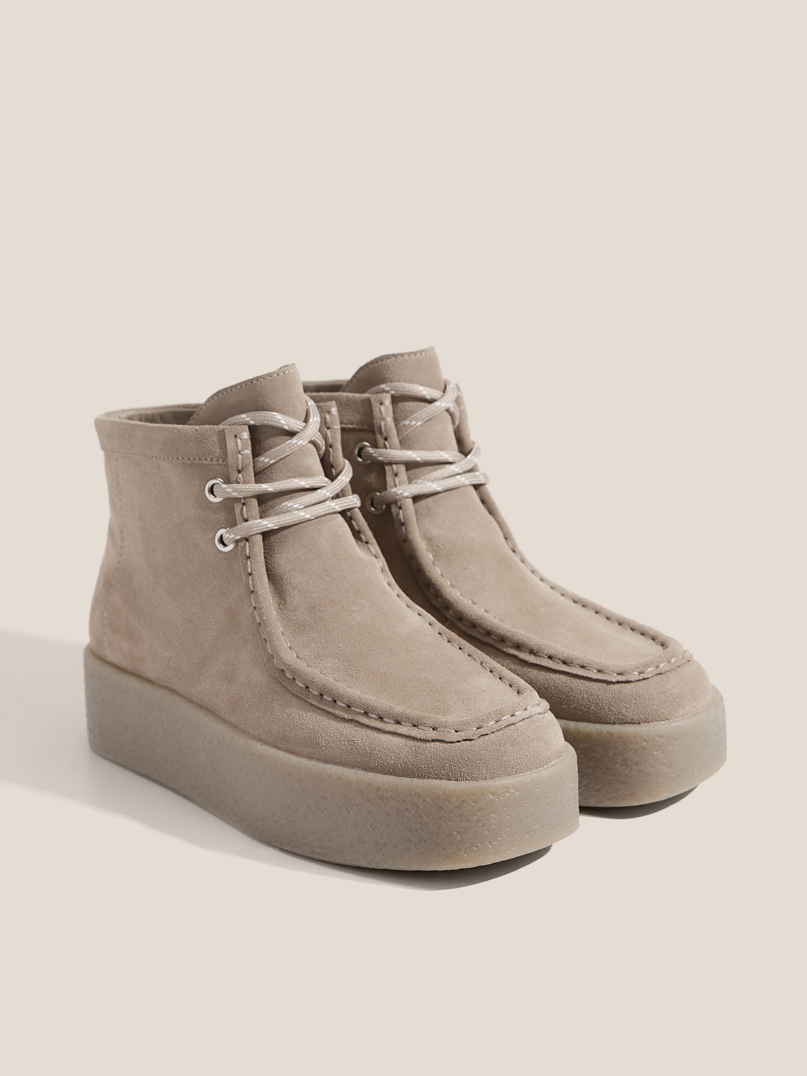 Женские ботинки TENDANCE 4598231, бежево-серый