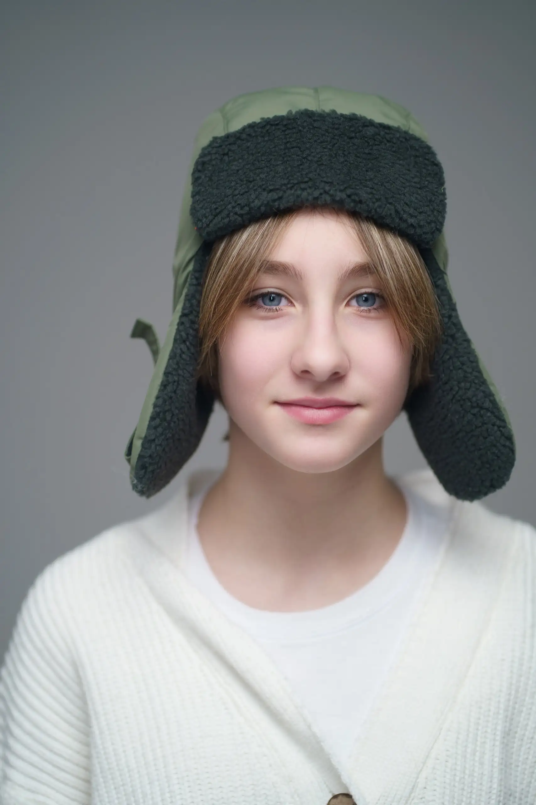 Шапка детская утепленная 23782-07 темно-синий