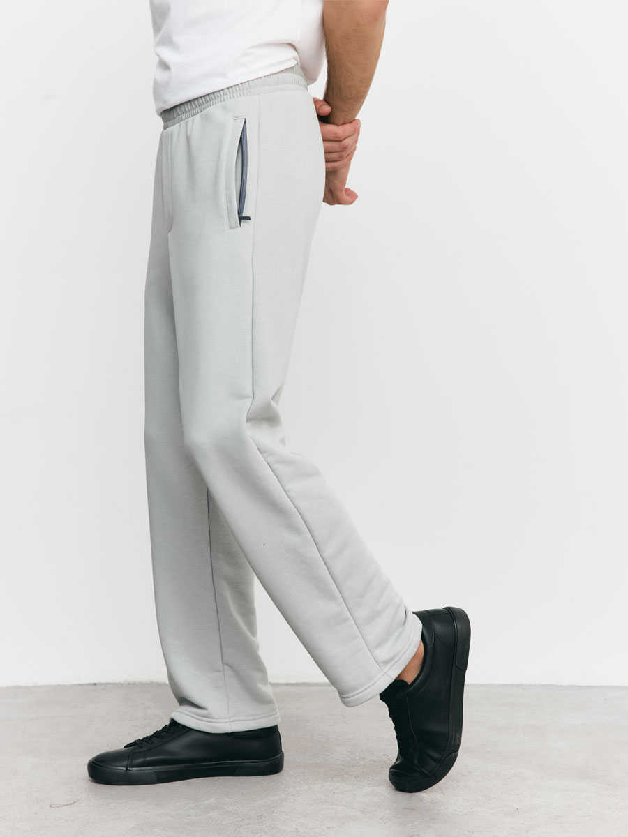 Брюки мужские 25154-497 футер стальной