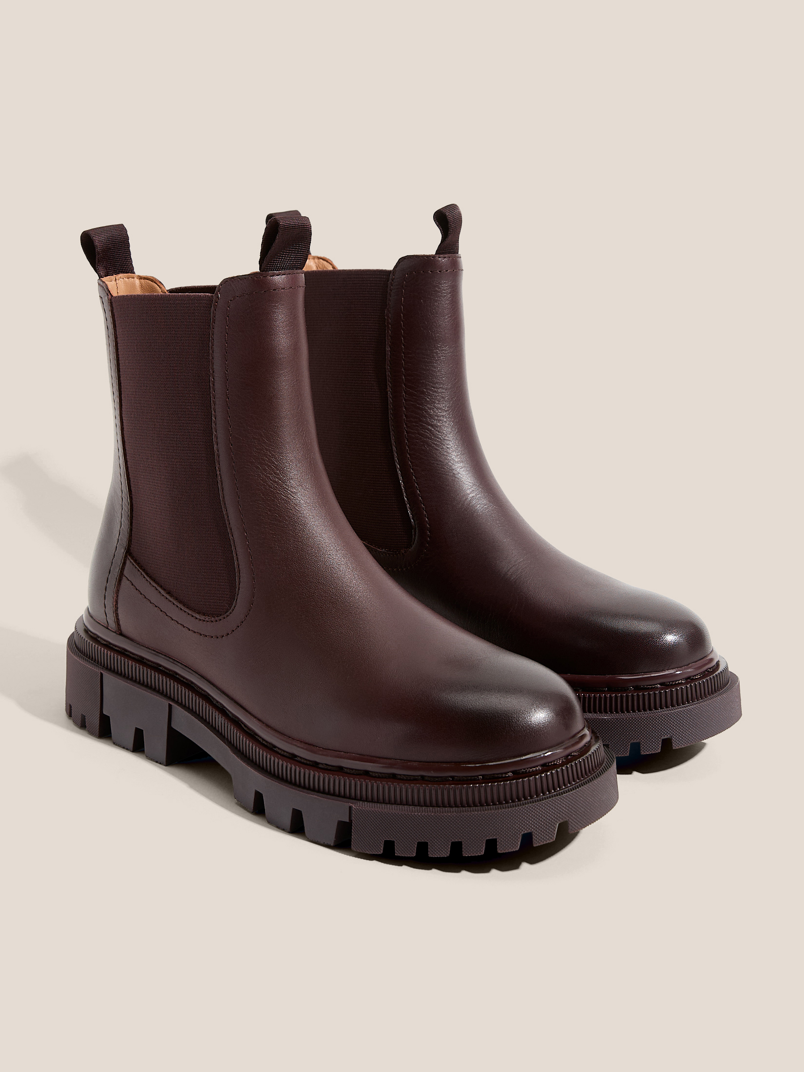 Женские челси TENDANCE 4539375, темно-бордовый