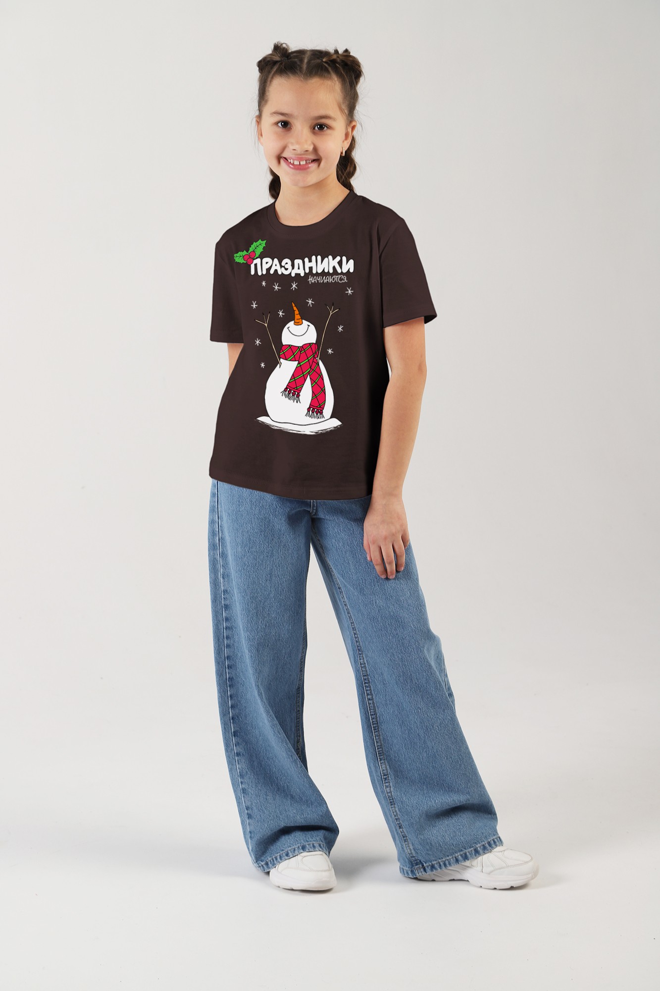 Фуфайка (футболка) для девочки Карнавал-1