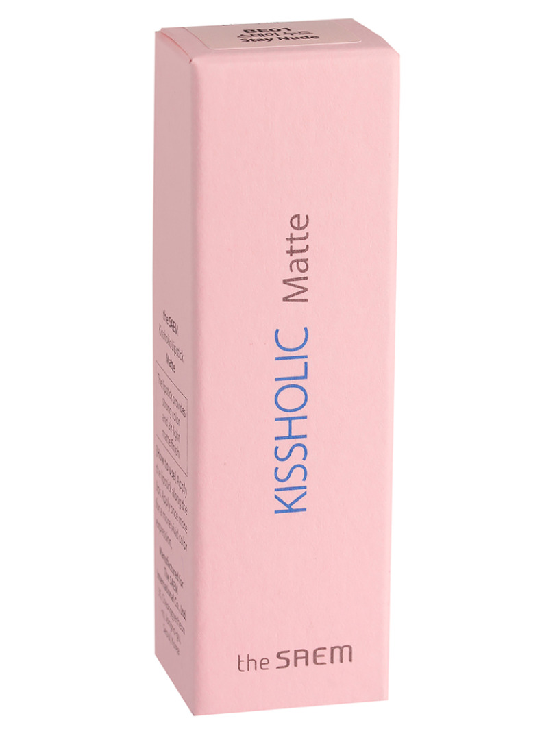 СМ LIP Помада Kissholic Lipstick Matte BE01 Stay Nude