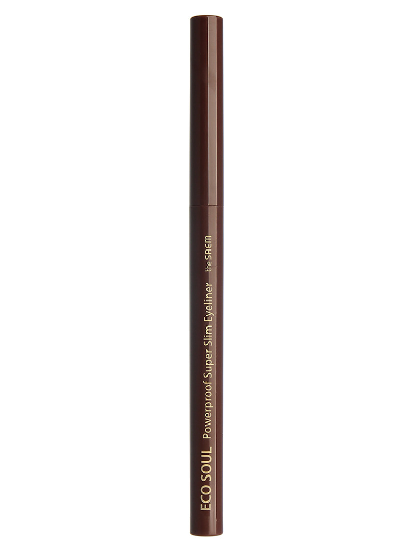 СМ EYE Подводка для глаз тонкая ECO SOUL Powerproof Super Slim Eyeliner BR03_C 0,1гр