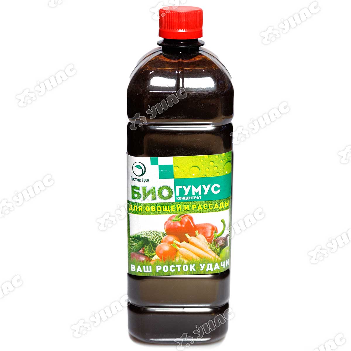 Биогумус 1л. д/овощей и рассады Росток Грин х15