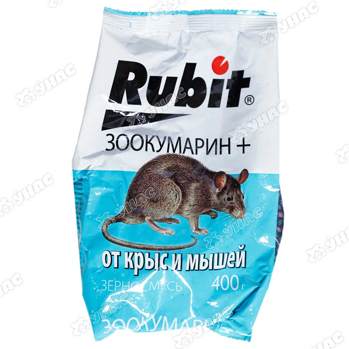 РУБИТ Зоокумарин зерновая СМЕСЬ 400гр х25шт
