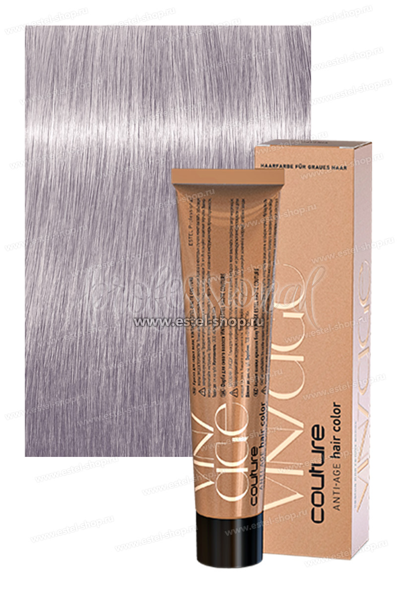 Estel Vintage Краска для 100% седины 10/16 Светлый блондин пепельно-фиолетовый 60 мл.
