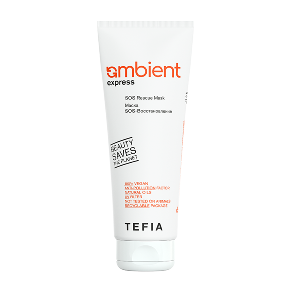 TEFIA Маска для волос SOS-восстановление / AMBIENT EXPRESS 250 мл