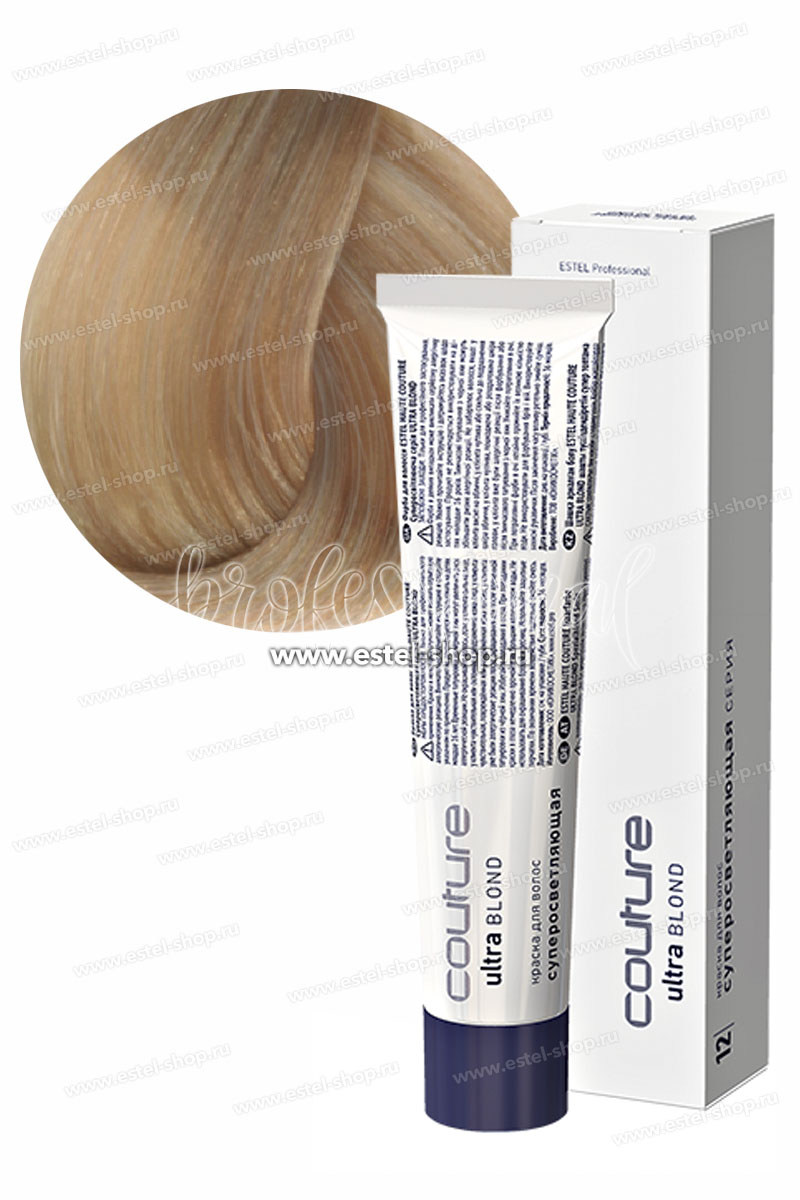 Estel Haute Couture Ultra Blond 12/65 Фиолетово-красный блондин ультра 60 мл.