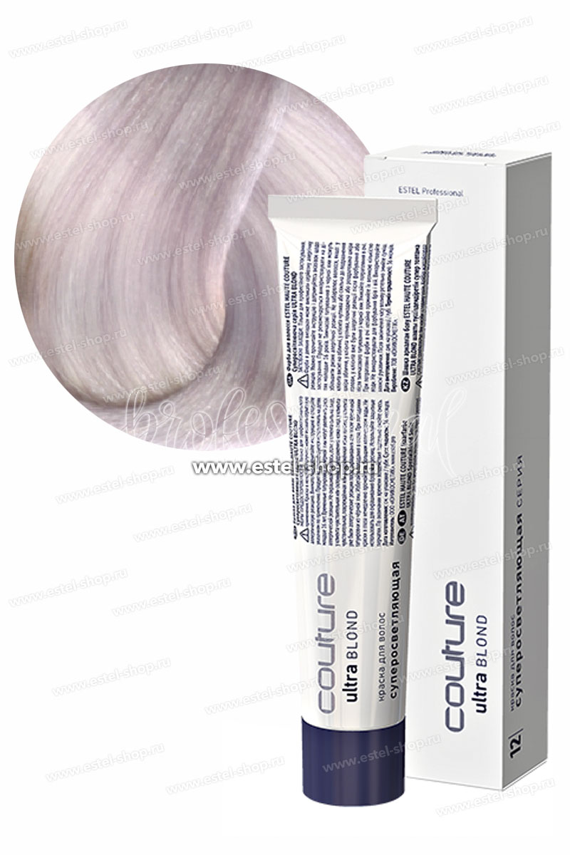 Estel Haute Couture Ultra Blond 12/66 Фиолетовый интенсивный блондин ультра 60 мл.