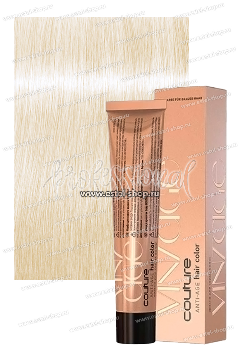 Estel Vintage Краска для седых волос SBV/01 Cуперблонд пепельный 60 мл.
