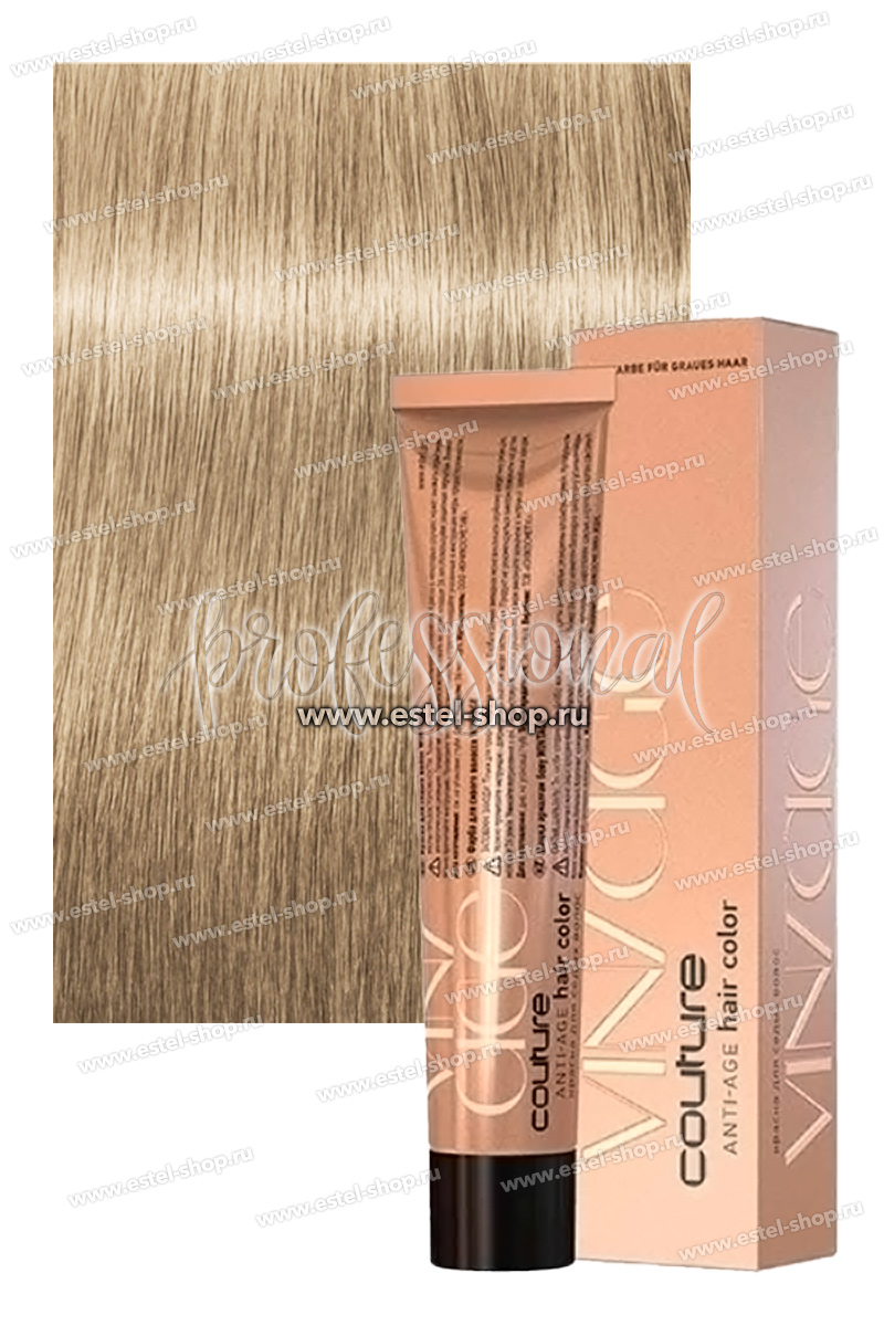 Estel Vintage Краска для седых волос 10/78 Светлый блондин коричнево-жемчужный 60 мл.