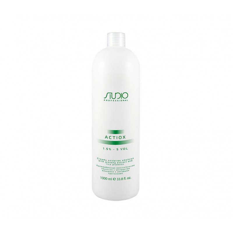 ActiOx Крем-эмульсия окисляющий с женьшенем и рисовыми протеинами 1,5%, 1000мл