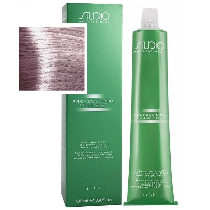 Крем-краска для волос Kapous Studio, 9.26s очень светлый розовый блонд, 100мл