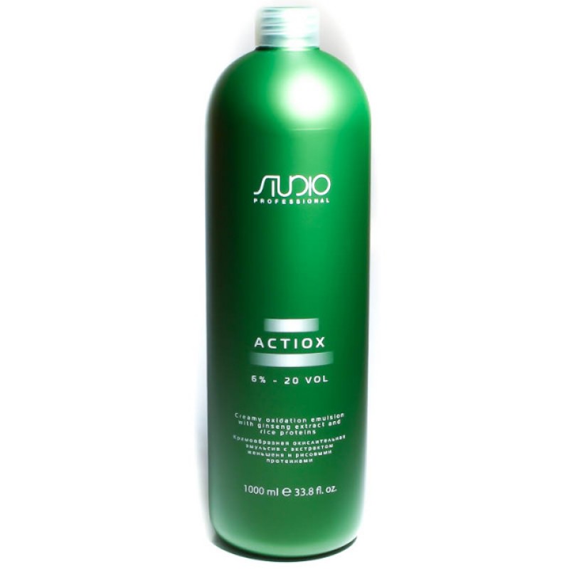 ActiOx Крем-эмульсия окисляющий с женьшенем и рисовыми протеинами 6%, 1000мл