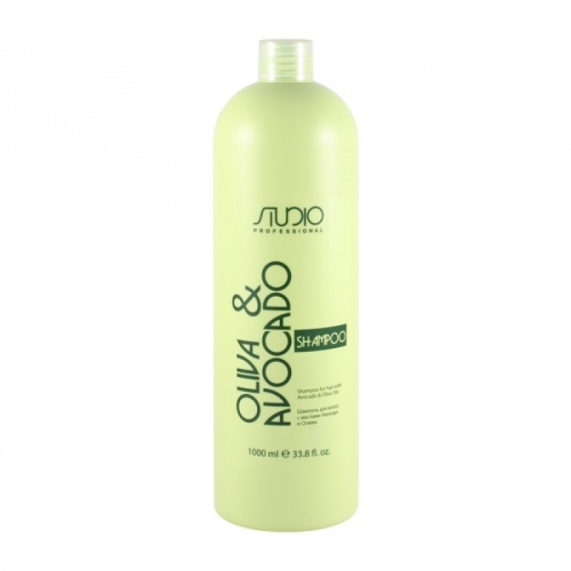 Шампунь Studio увлажняющий с маслами авакадо и оливы, 1000мл