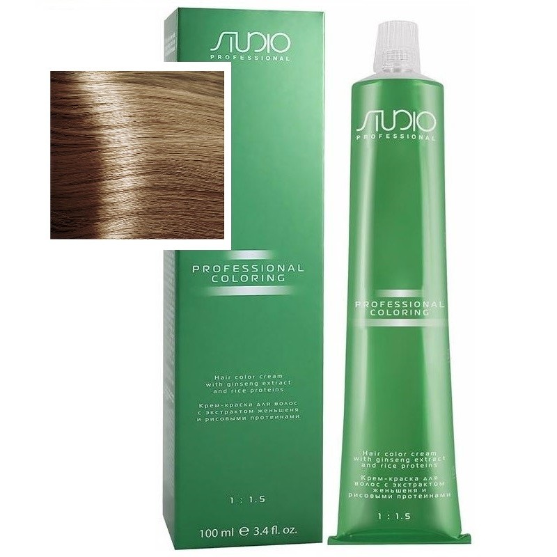 Крем-краска для волос Kapous Studio, 9.0s очень светлый блонд, 100мл