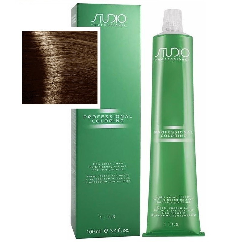 Крем-краска для волос Kapous Studio, 7.0s блонд, 100мл