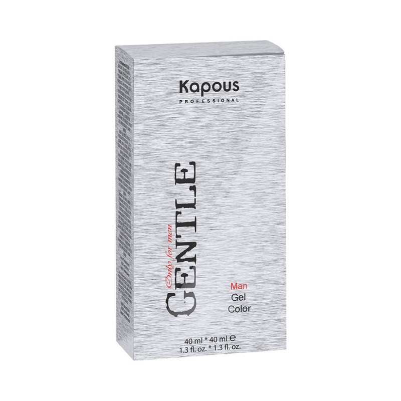 7.1 темный блондин пепельный краска Gentlemen, 40мл+40мл