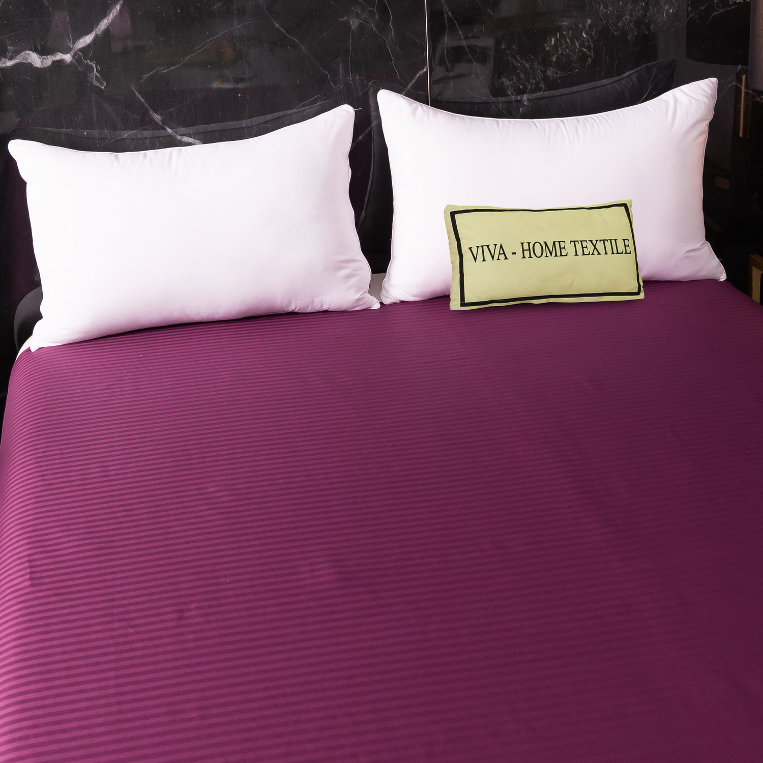 Простынь Страйп Сатин Однотонный 100% хлопок R1CT034   220*230