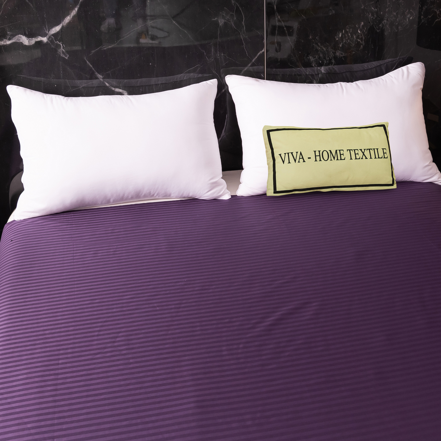 Простынь Страйп Сатин Однотонный 100% хлопок R1CT032   220*230