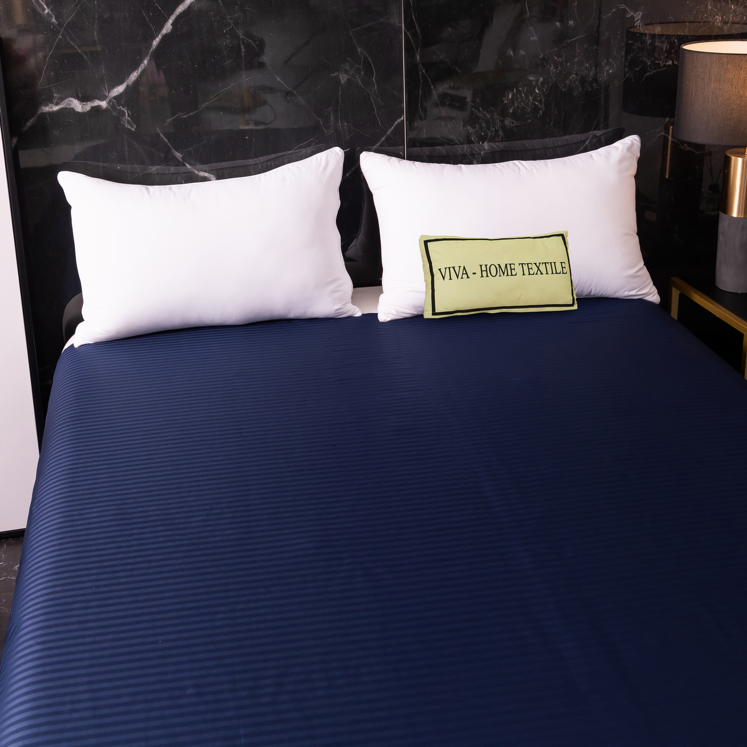 Простынь Страйп Сатин Однотонный 100% хлопок R1CT033   230*250