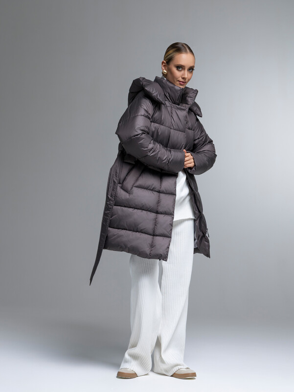 7004 р.  14183 р.  Пуховик женский коричневый