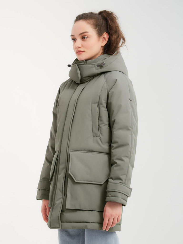 6152 р. 11627 р. Пуховик женский хаки