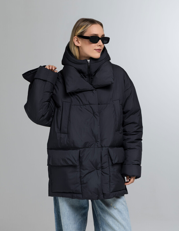 11700 р.  <s>31590 р.  Пуховик женский черный