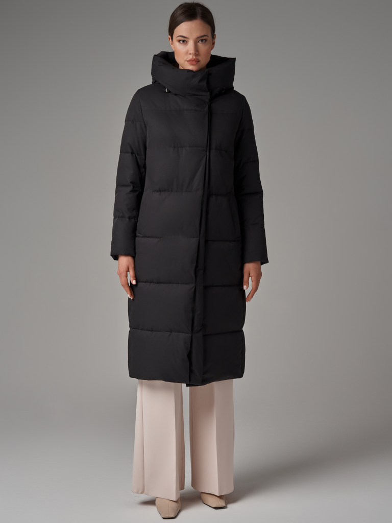 7416 р.  15018 р.  Пуховик женский черный