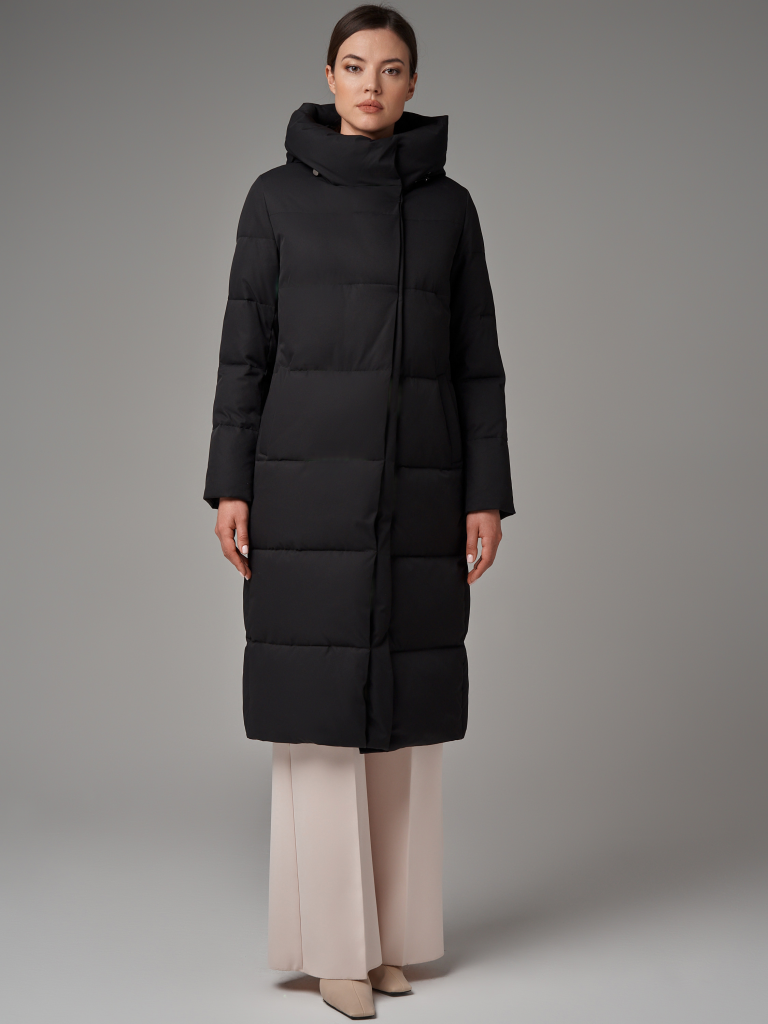 7416 р. 15018 р. Пуховик женский черный