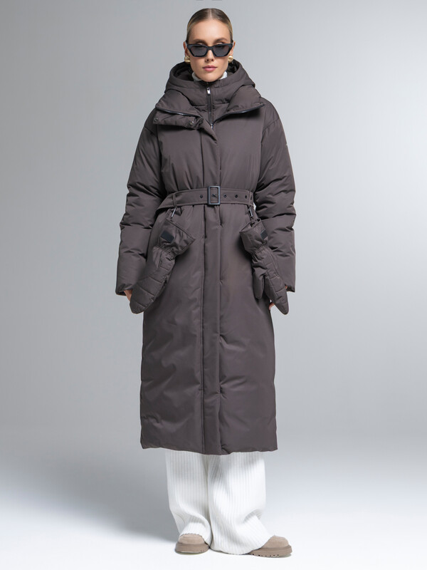 11999 р.  <s>32397 р.  Пуховик женский коричневый