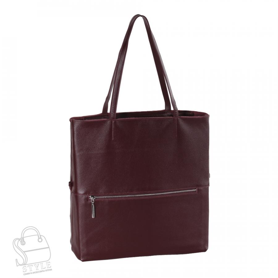 Сумка 9651-2TH wine red Polina&Eiterou