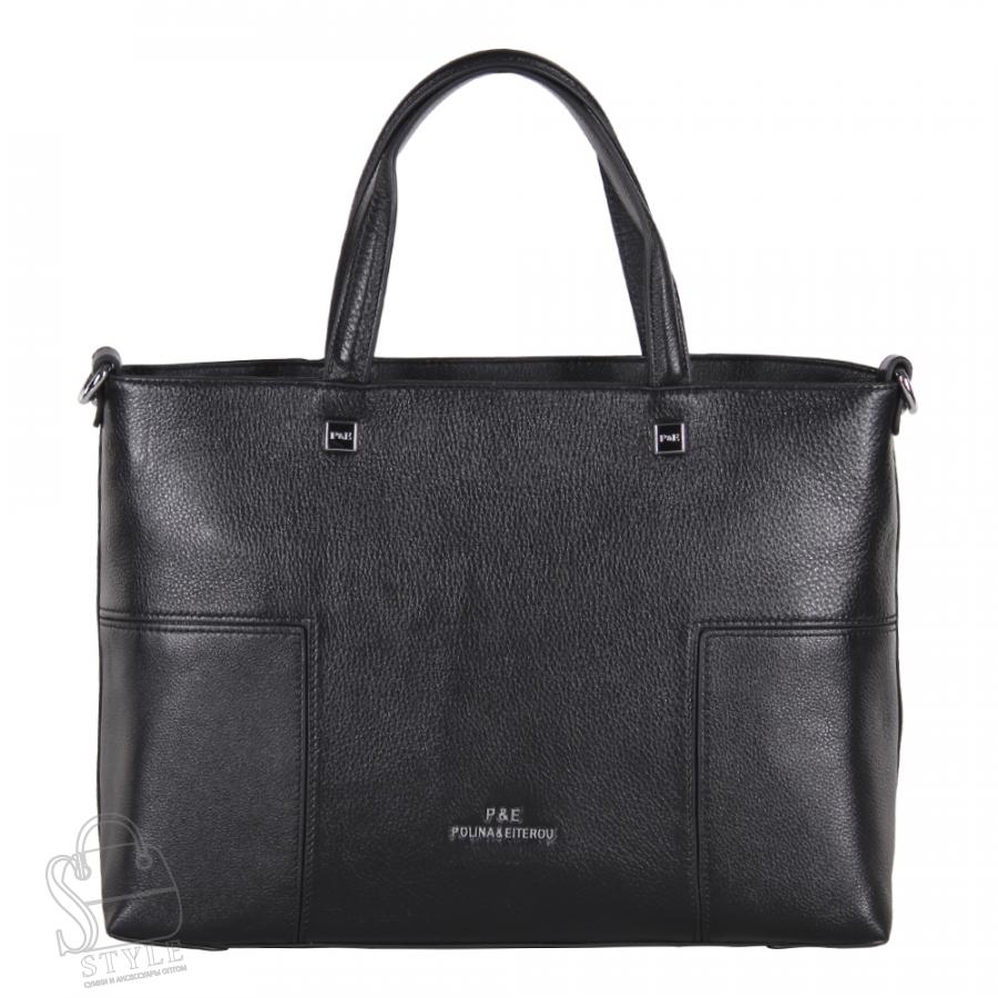 Сумка 1792Y black Polina&Eiterou