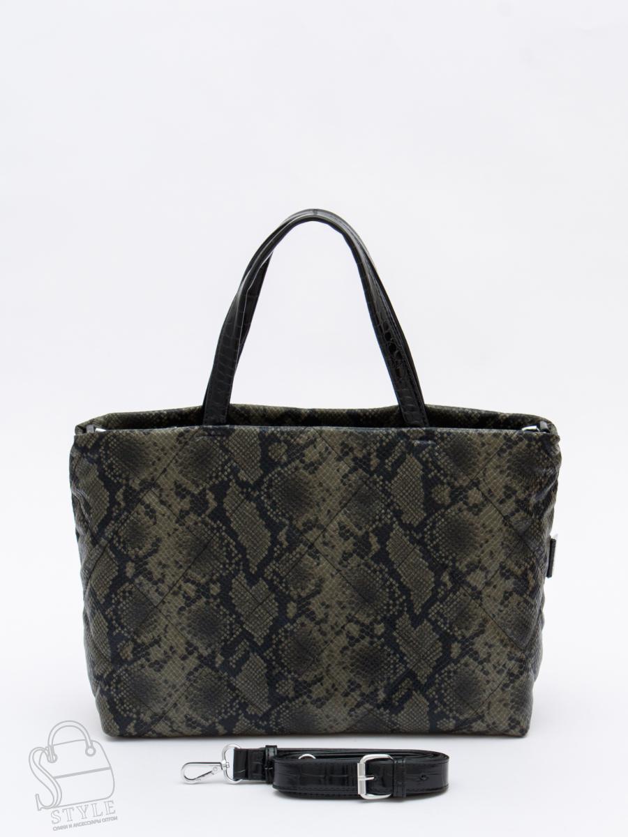 Сумка 51123 green Velina Fabbiana-Safenta