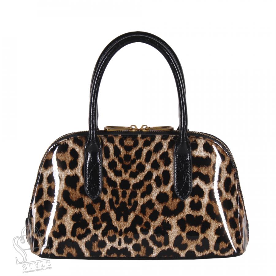 Сумка 6118Q leopard apricot Polina&Eiterou