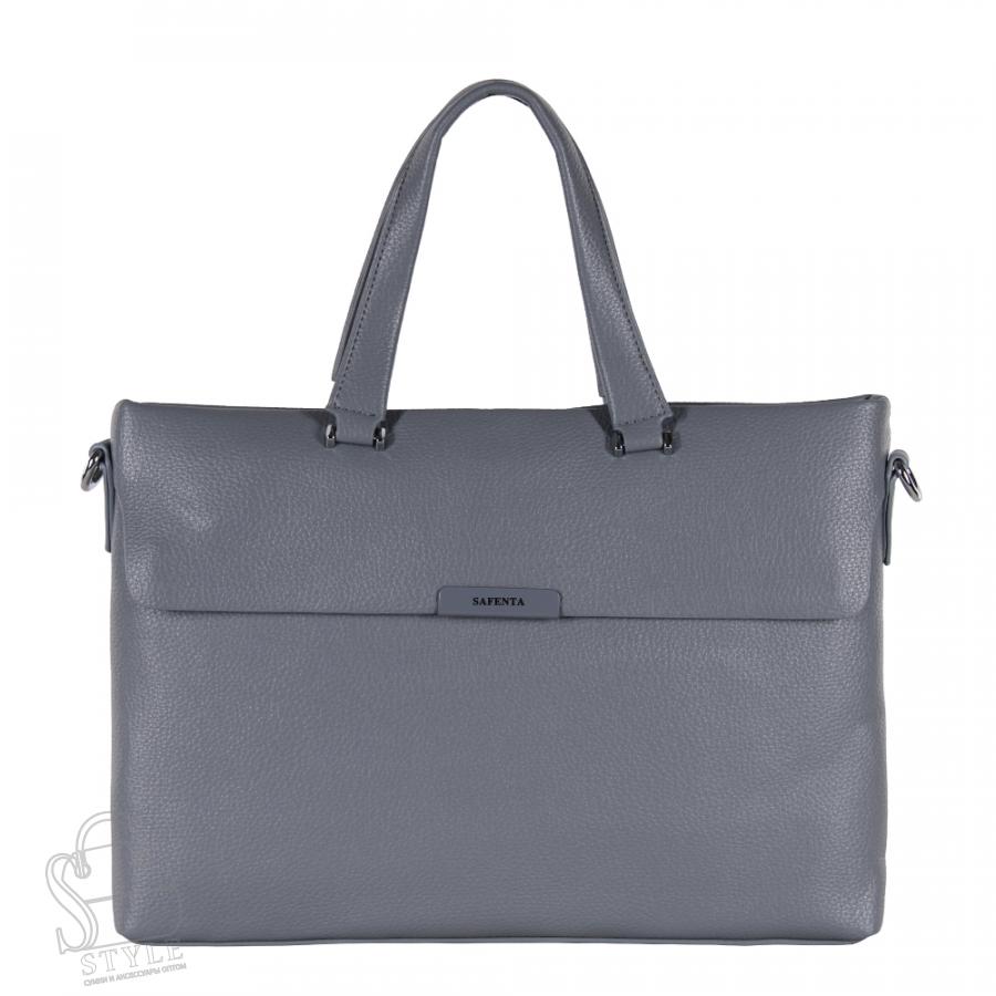 Сумка 593362 gray blue Velina Fabbiana-Safenta