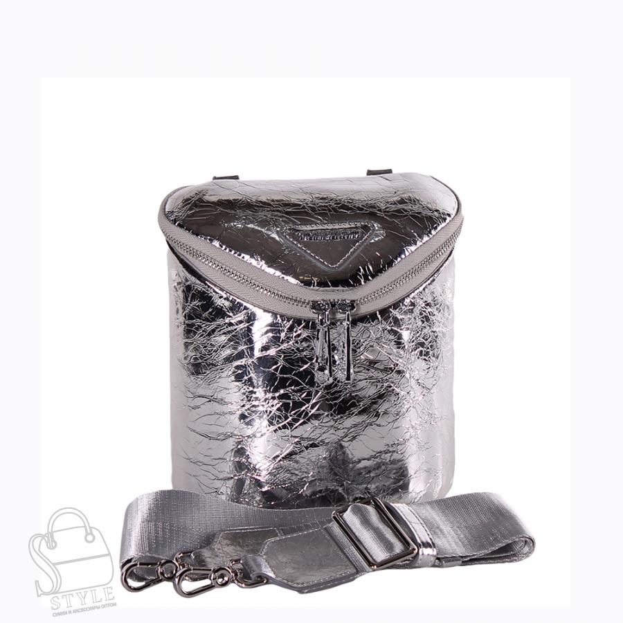 Сумка 6316F silver Polina&Eiterou