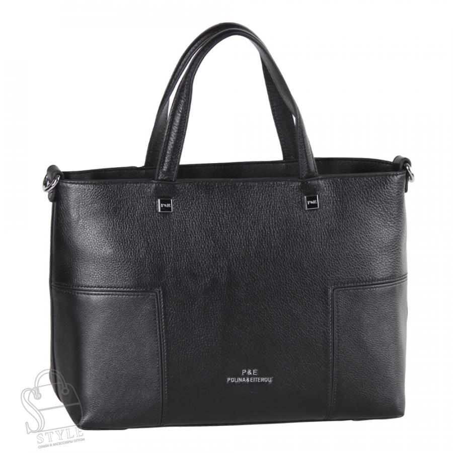 Сумка 1792Y black Polina&Eiterou
