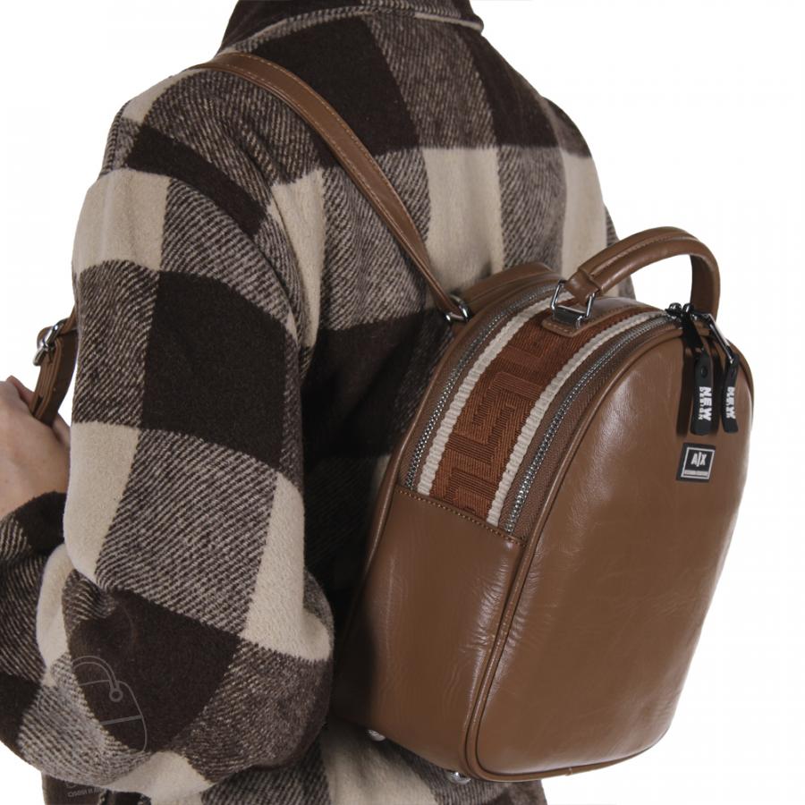 Рюкзак женский 9158CD coffee Alex&Mia/30 в Нижнем Новгороде