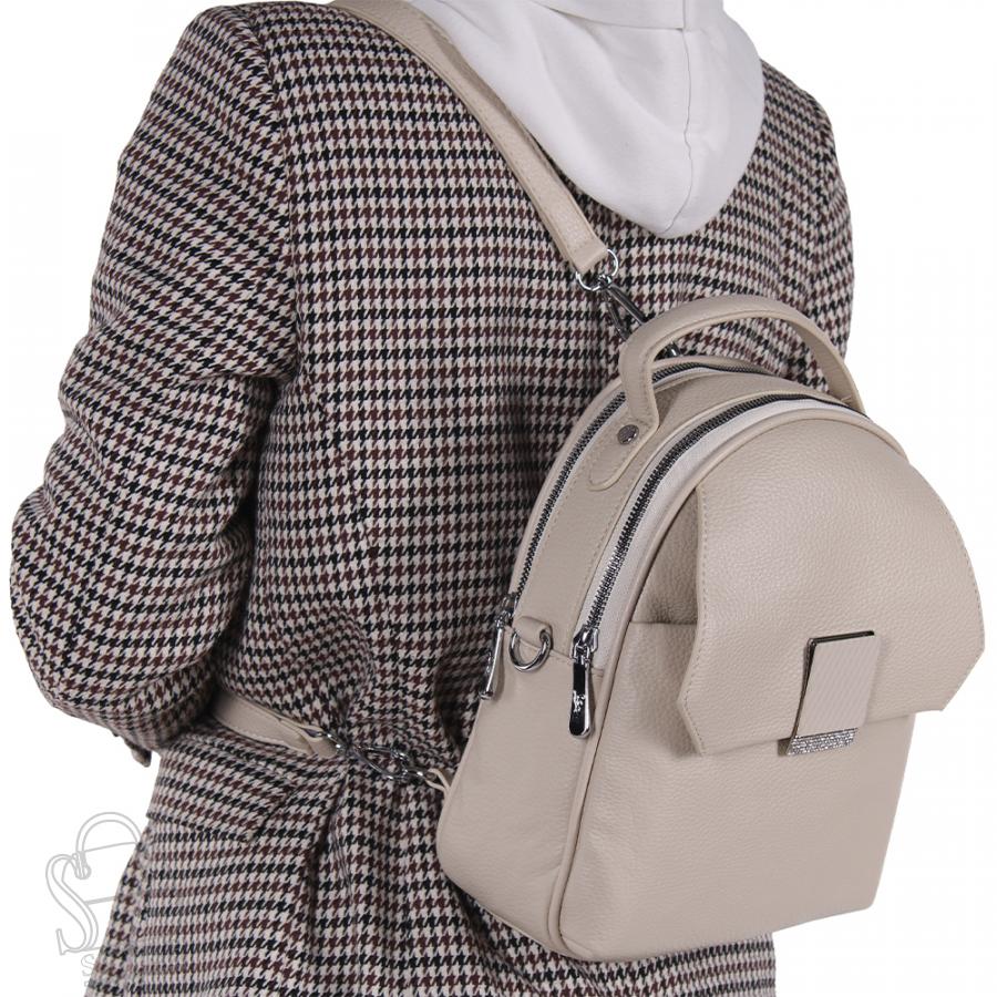 Рюкзак женский 69162 beige Velina Fabbiano-Safenta/30 в Нижнем Новгороде