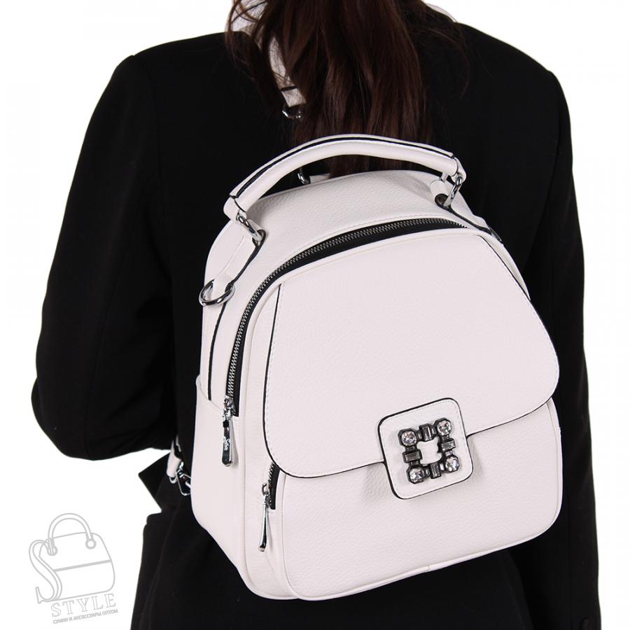 Рюкзак женский 69142 white Velina Fabbiano-Safenta/30  в Нижнем Новгороде