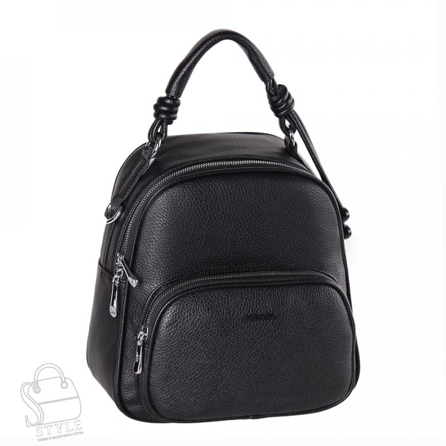 Рюкзак женский 670070-1 black  Velina fabbaino-Safenta/30 в Нижнем Новгороде