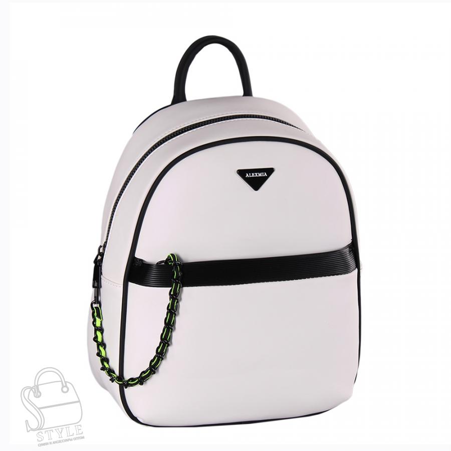 Рюкзак женский 8878CD white Alex&Mia/30