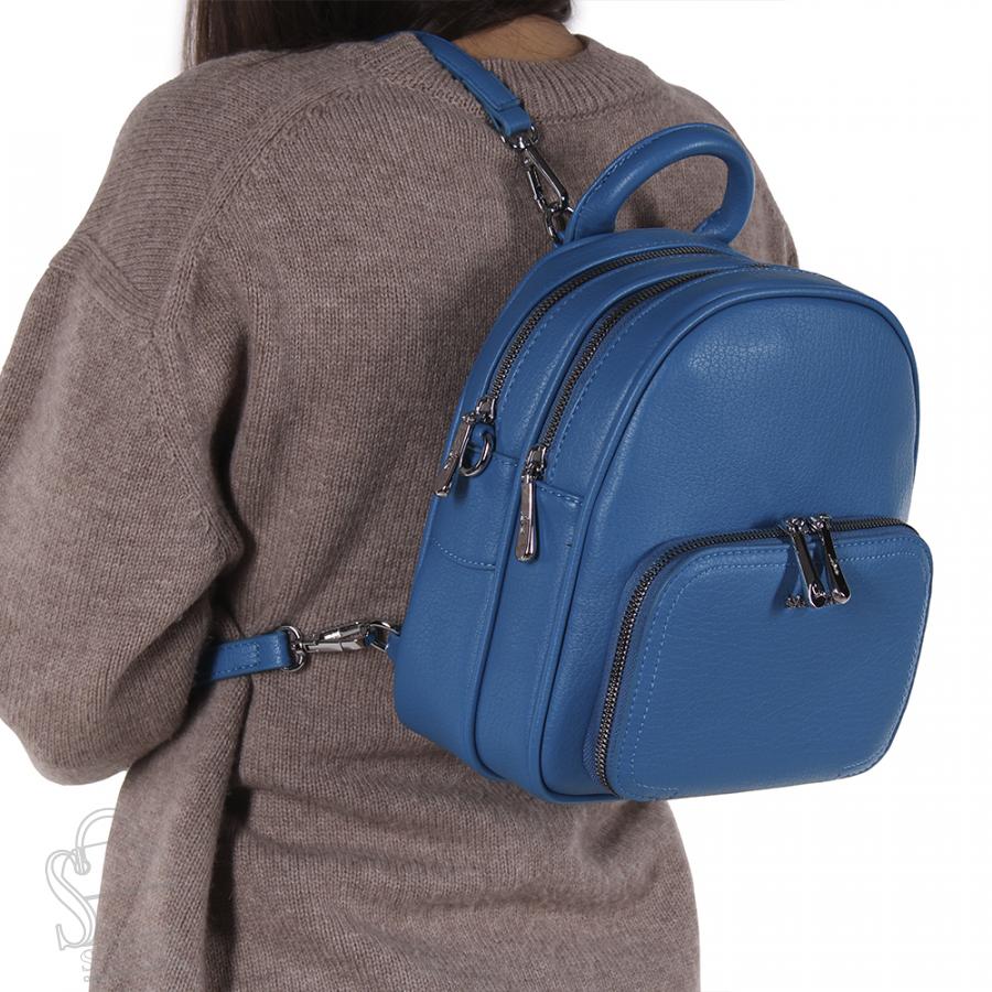 Рюкзак женский 670100 blue Velina Fabbiano-Safenta/30 в Нижнем Новгороде