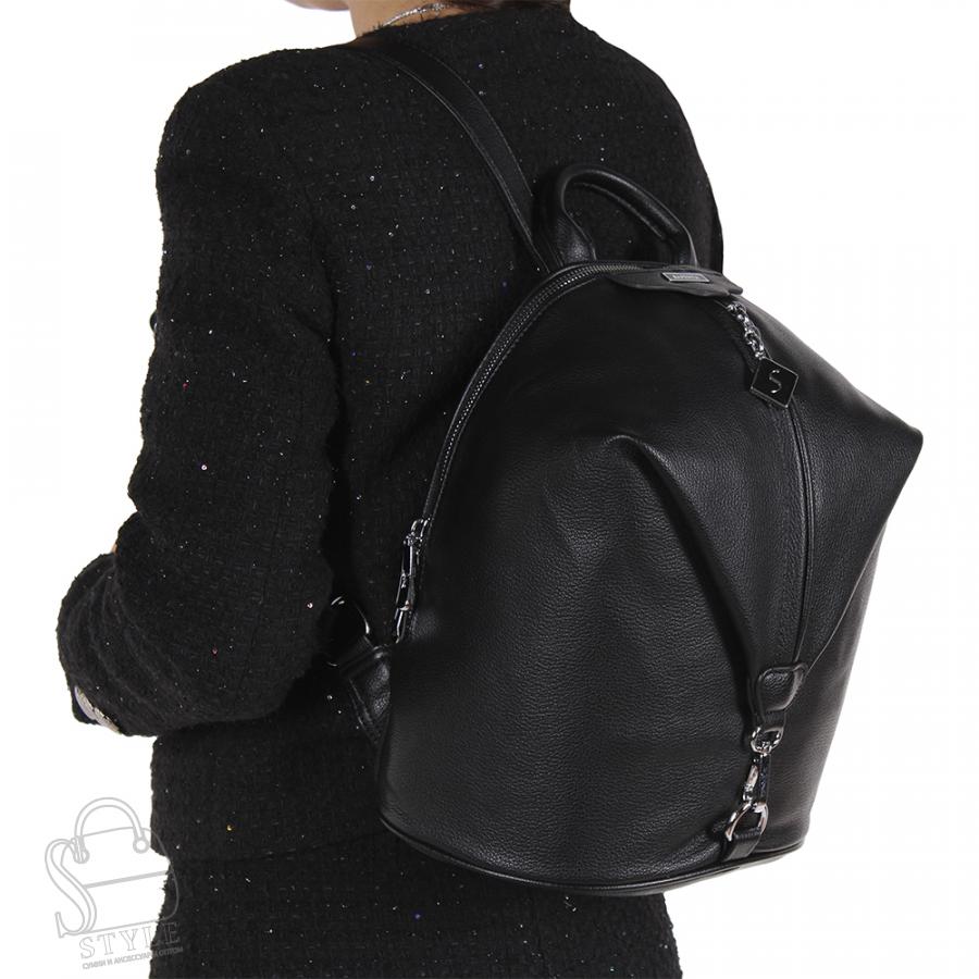 Рюкзак женский 69087-2 black Velina Fabbiano-Safenta  в Нижнем Новгороде