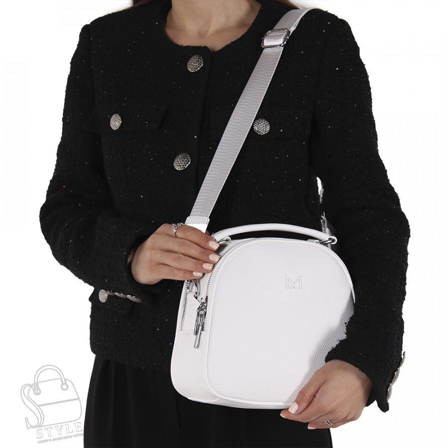 Рюкзак женский 8166CD white Alex&Mia