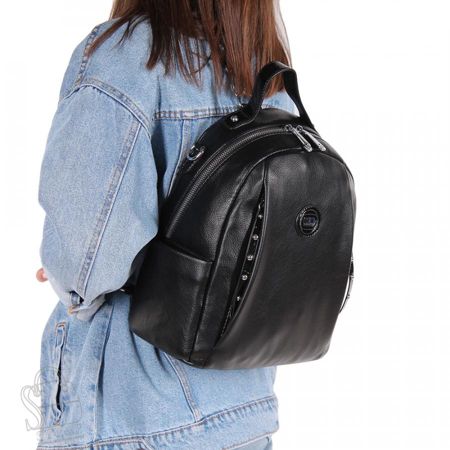 Рюкзак женский 87596 black Valle Mitto/30